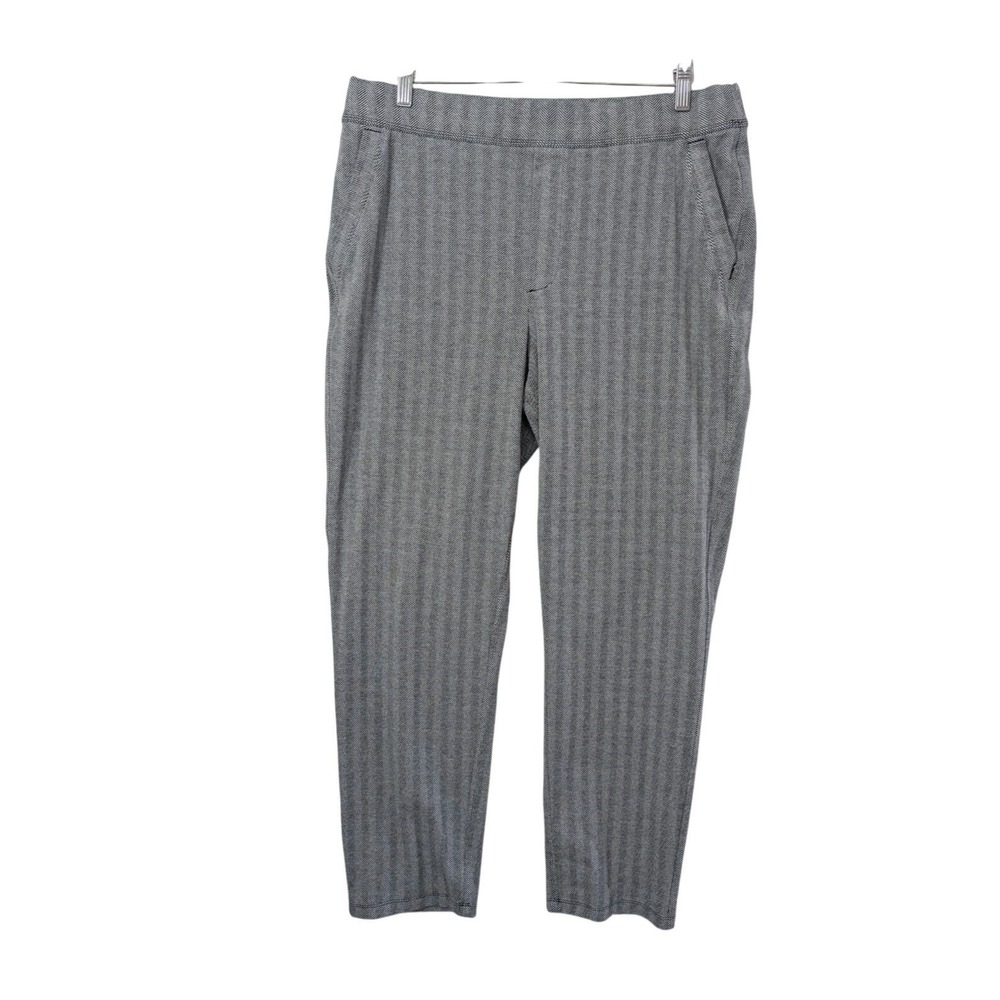 Duluth NoGA Naturale‎ Cotton Slim Leg Chino Pant Women XL Long Pull On Stretch